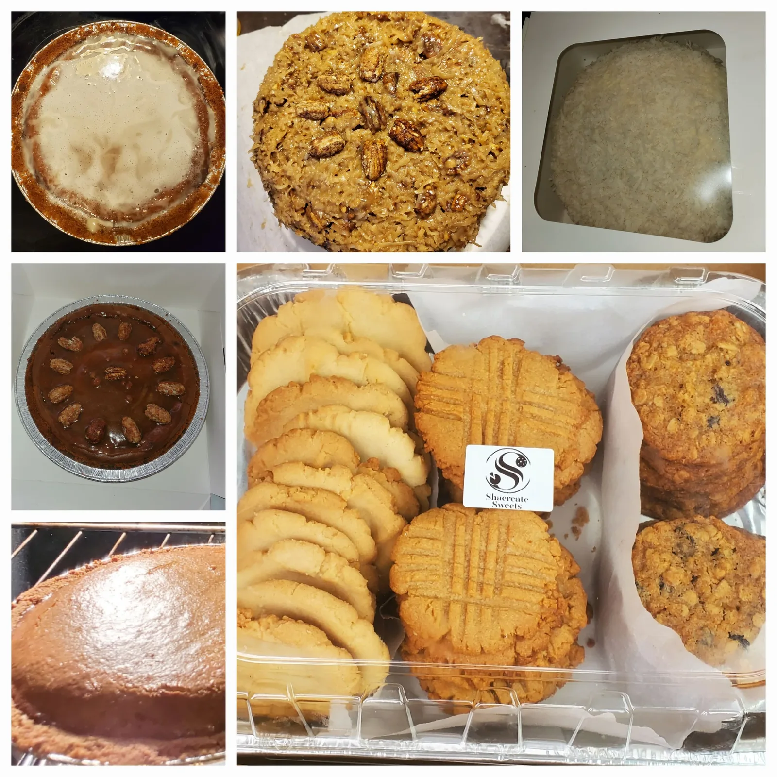 Desserts of your choice.