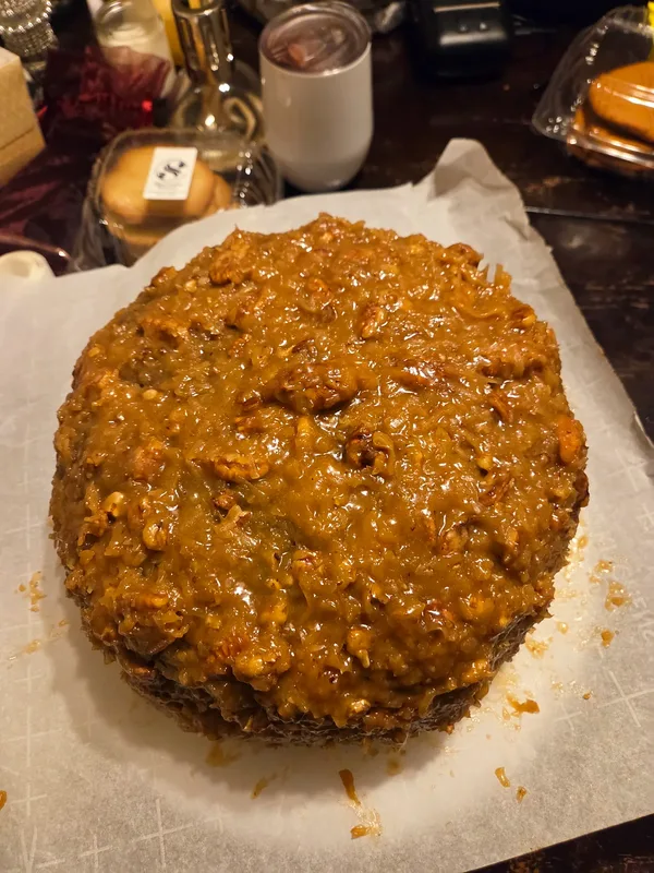 Caramel Pecan Cake